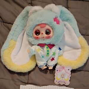 Bunny Baby Three With Liquid Glitter Eyes From An Unknown Series